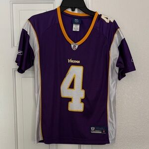 Reebok Vikings Favre NFL Jersey